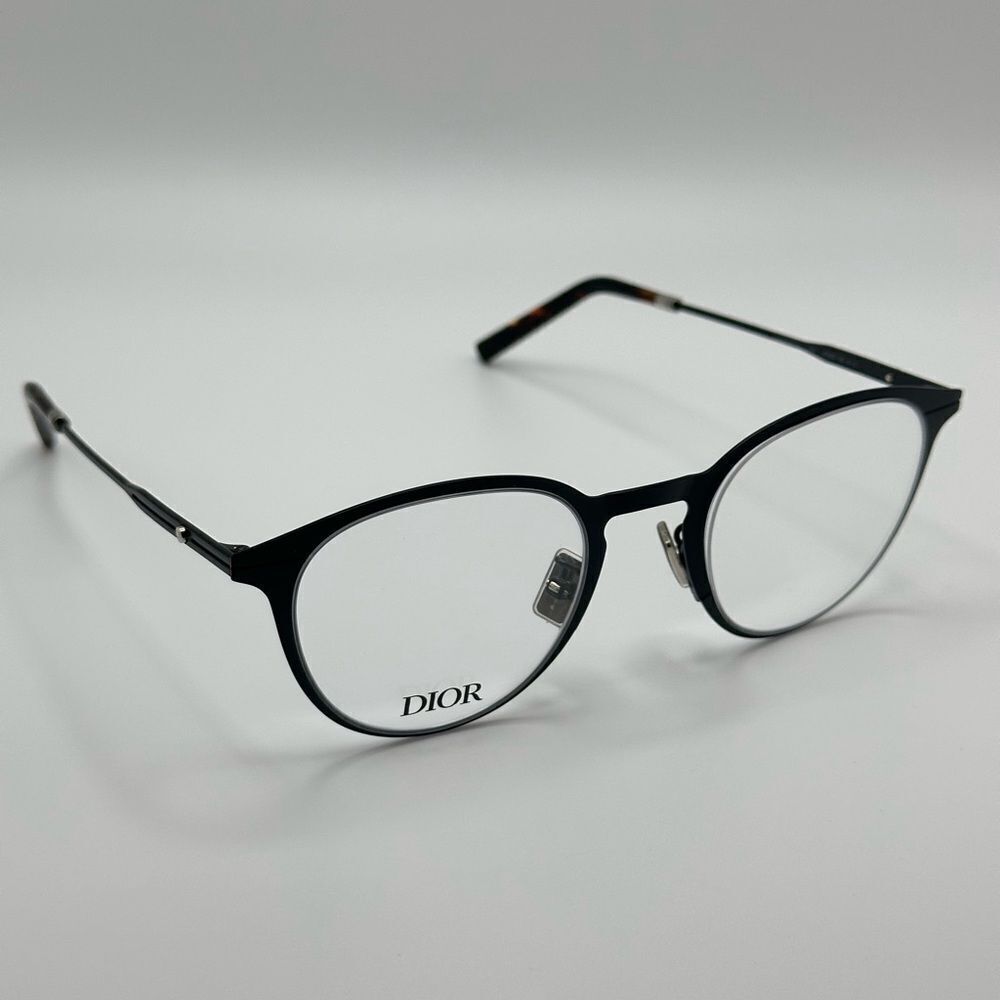 NEW Dior Eyeglasses Phantos DiorEssentialO RU 1100 DM50001U 097 Black Men - Picture 7 of 12